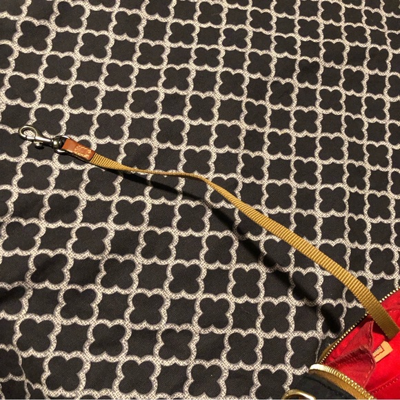 Dooney & Bourke Suede Crossbody Hunter BLACK - Picture 6 of 16